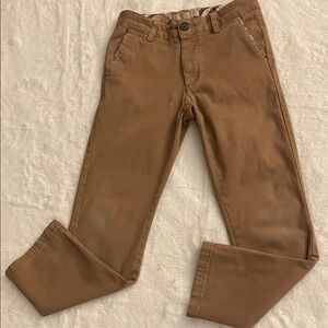 Burberry Boys Tan/Camel Pants SZ 9/10